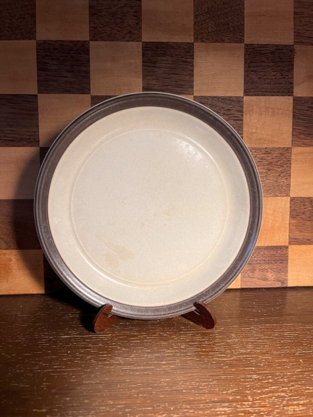 Doverstone Staffordshire Heather England Salad Plate A114, some discoloration